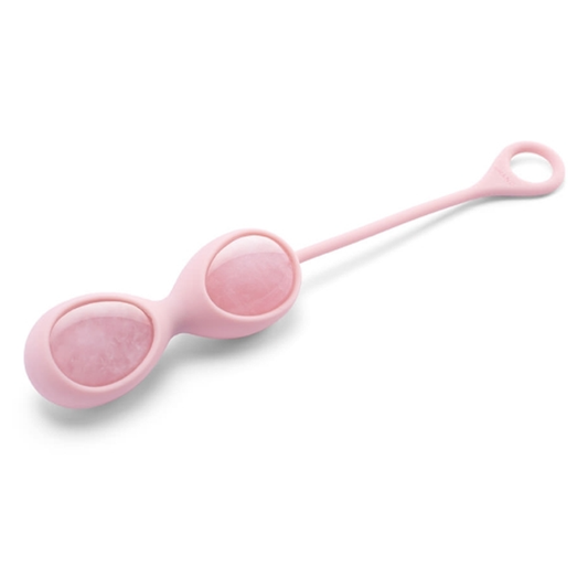 Le Wand Crystal Yoni Eggs - Rose Quartz