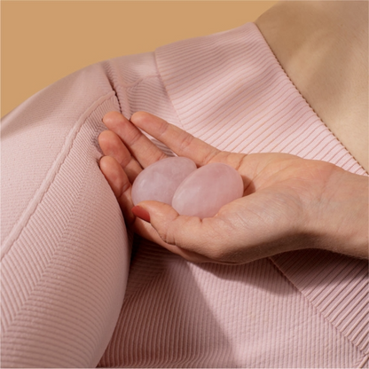Le Wand Crystal Yoni Eggs - Rose Quartz