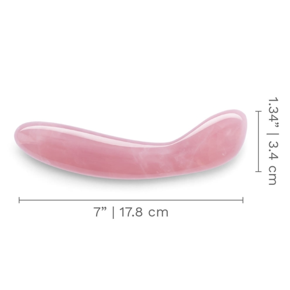 Le WAND Crystal G Wand - Rose Quartz