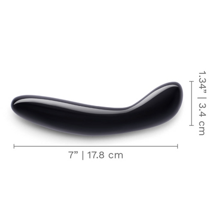 Le Wand Crystal G Wand - Black Obsidian