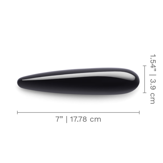 Le Wand Crystal Wand - Black Obsidian