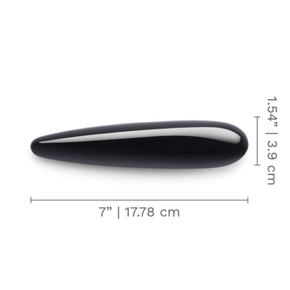 Le Wand Crystal Wand - Black Obsidian