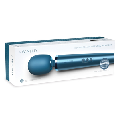 Le Wand Rechargeable Vibrating Massager - Pacific Blue