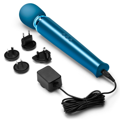 Le Wand Rechargeable Vibrating Massager - Pacific Blue