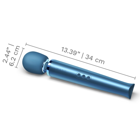 Le Wand Rechargeable Vibrating Massager - Pacific Blue