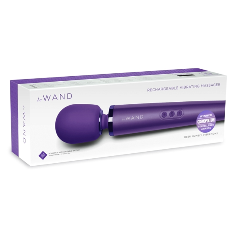 Le Wand Rechargeable Vibrating Massager - Purple