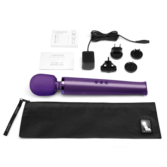 Le Wand Rechargeable Vibrating Massager - Purple