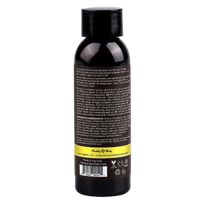 Earthly Body Hemp Seed Massage Oil Beach Daze 2 fl oz / 60 ml