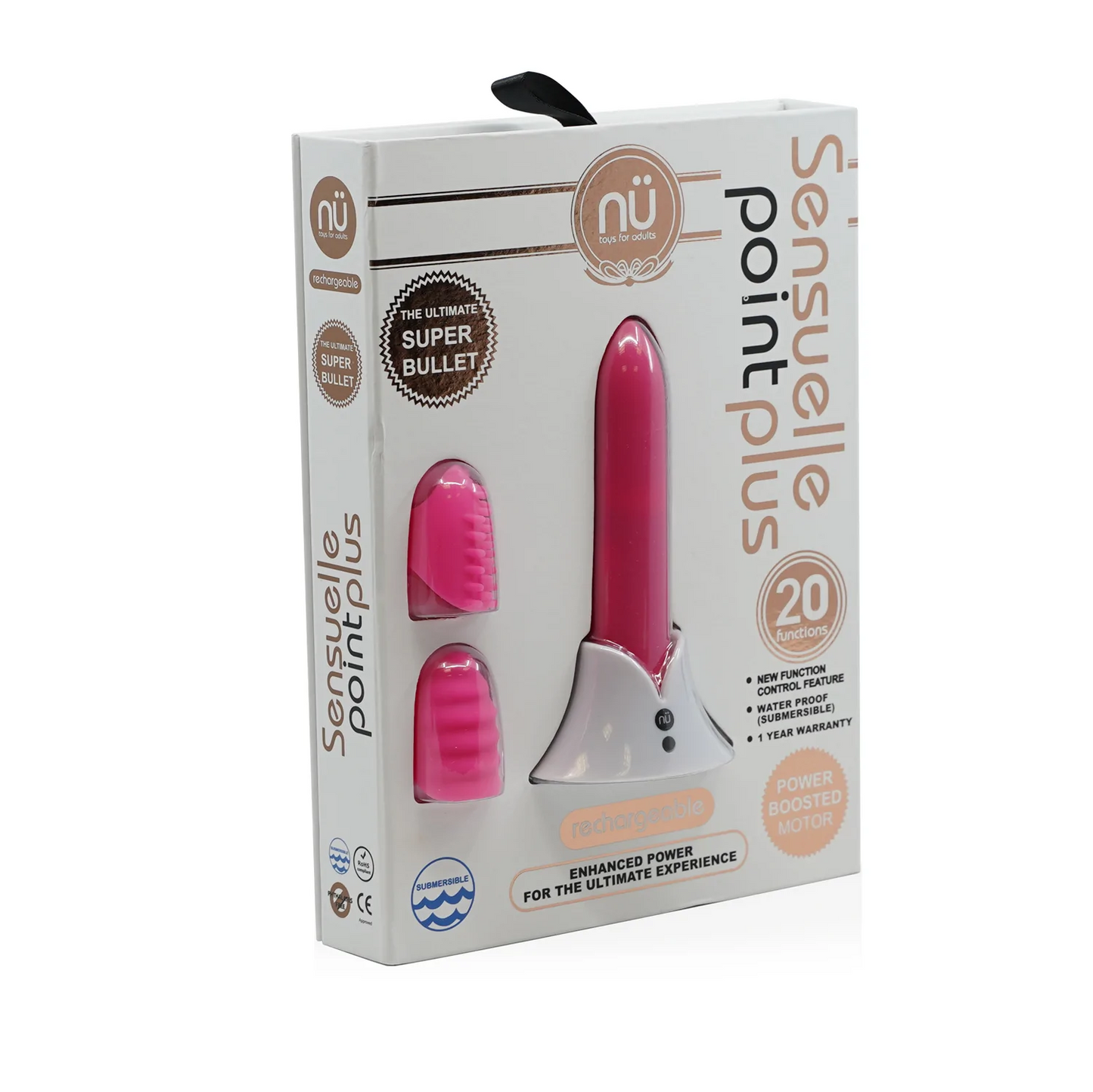 Nu Sensuelle Point Plus Vibrator Blue