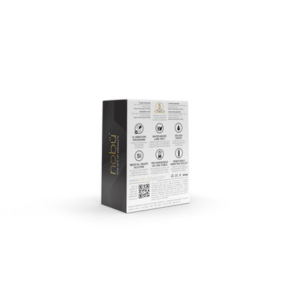 Nobu Onyx Rechargeable Cockring - Black