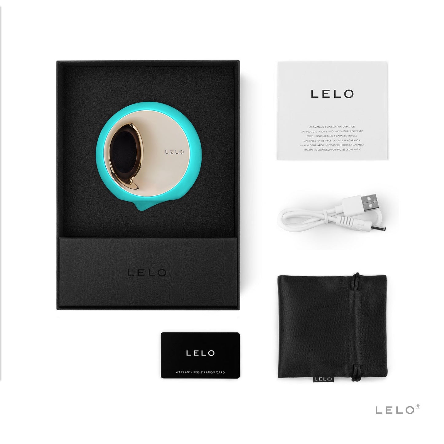 Lelo Ora 3 Oral Stimulator Aqua