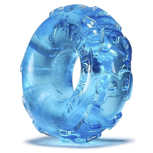 Oxballs Jelly Bean Cock Ring - Ice Blue