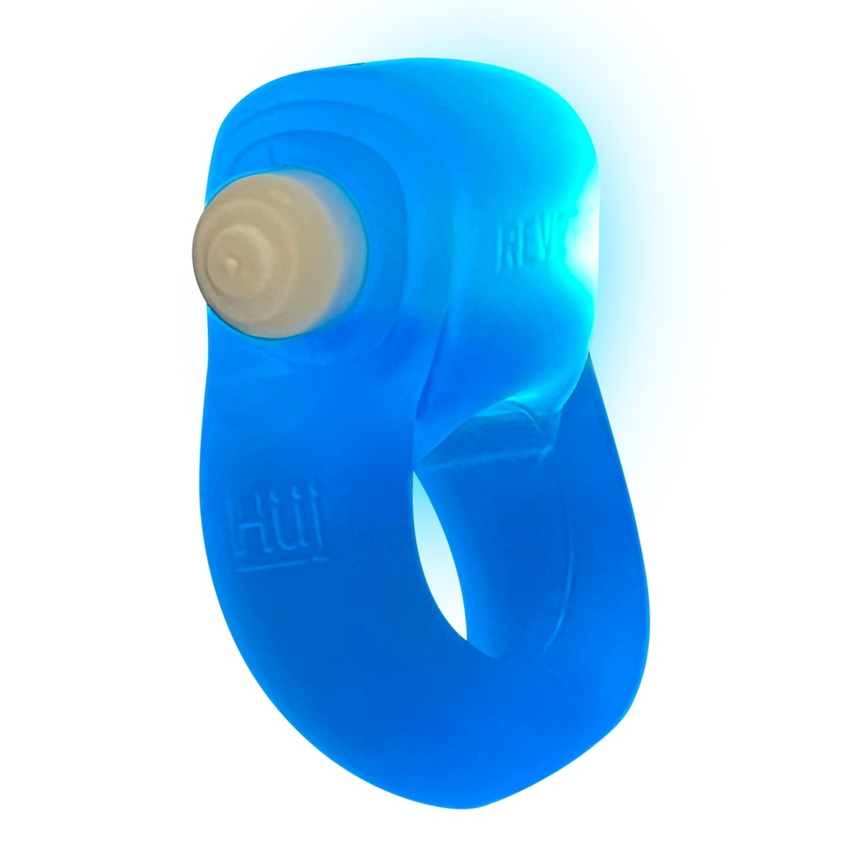 Oxballs Glowdick Cockring Blue Ice