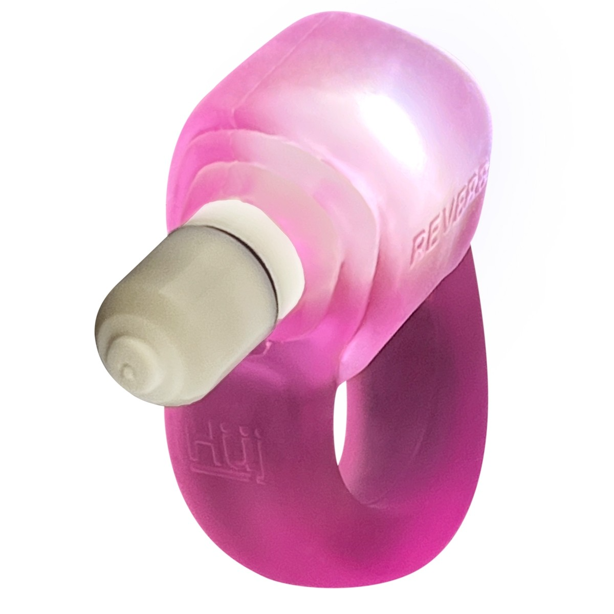 Oxballs Glowdick Cockring Pink Ice