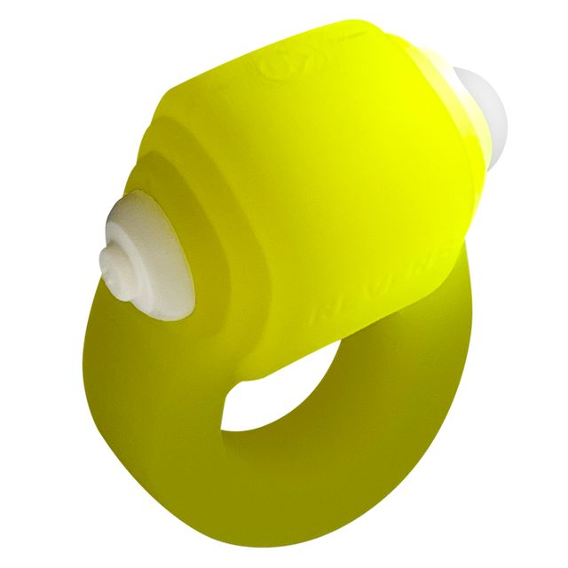 Oxballs Glowdick Cockring Yellow Ice