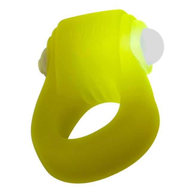Oxballs Glowdick Cockring Yellow Ice