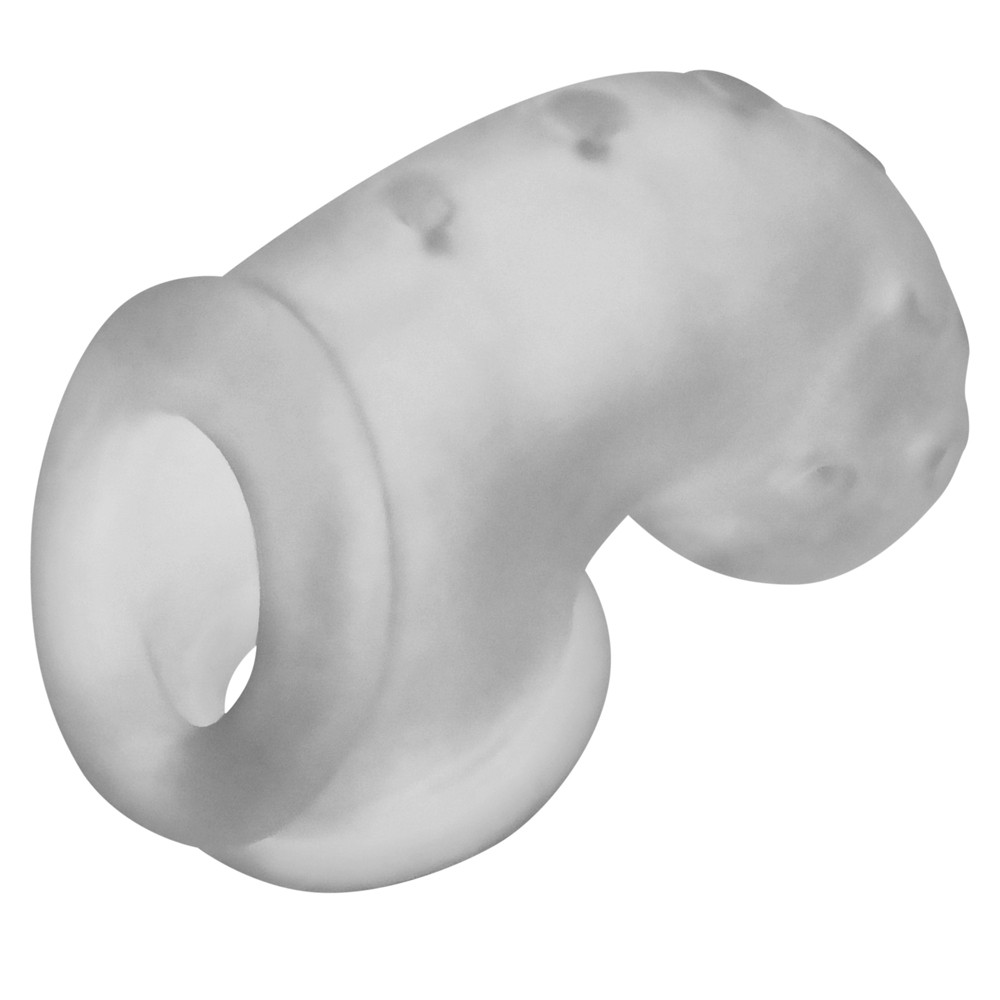 Oxballs Airlock Chastity Cage - Clear Ice