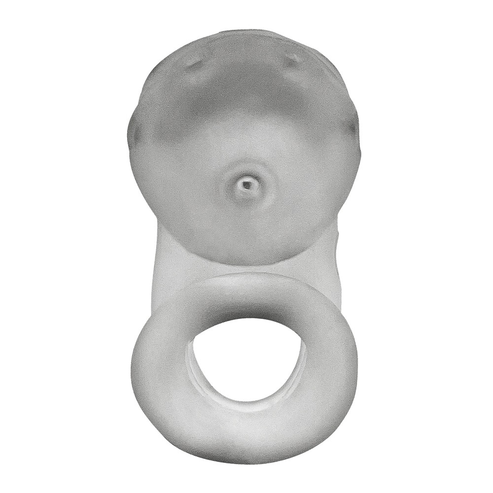 Oxballs Airlock Chastity Cage - Clear Ice