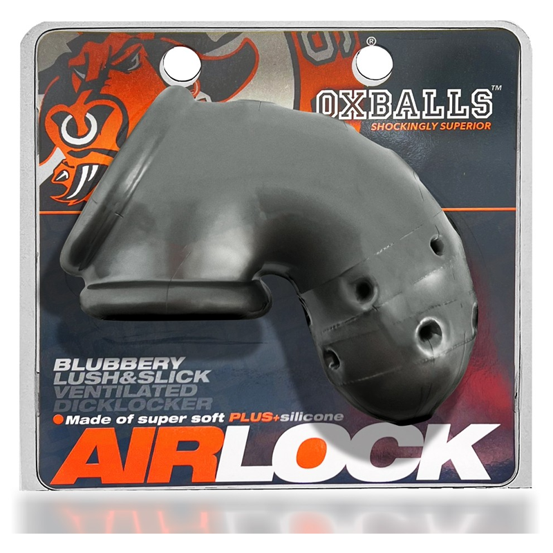Oxballs Airlock Chastity Cage Steel