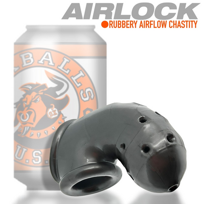 Oxballs Airlock Chastity Cage Steel