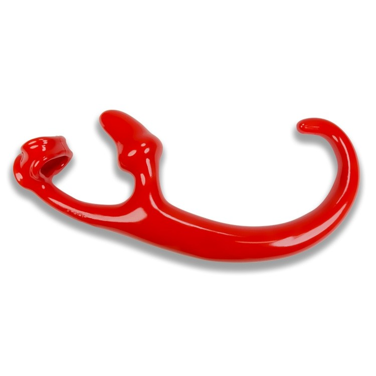 Oxballs Alien Tail Butt Plug - Red