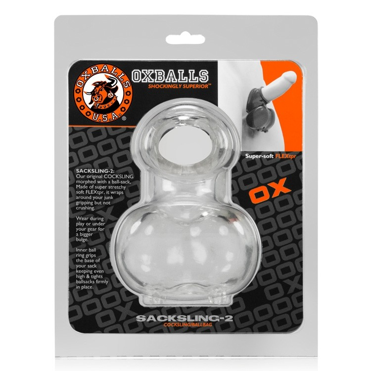 Oxballs Sacksling-2 Ballbag CLEAR