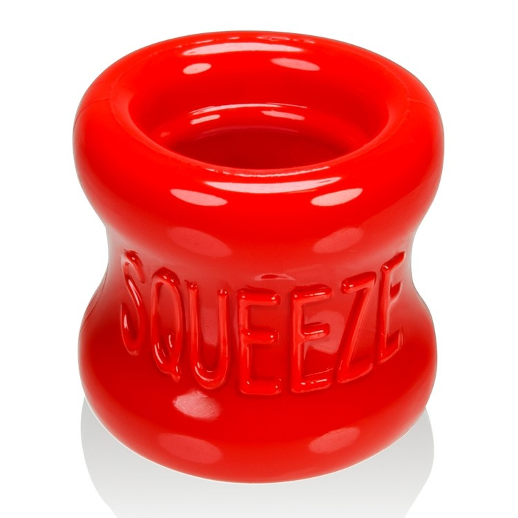 Oxballs Squeeze Soft-Grip Ball Stretcher Red