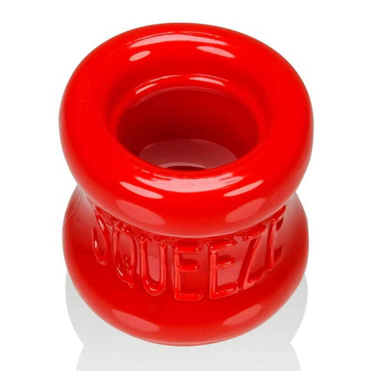 Oxballs Squeeze Soft-Grip Ball Stretcher Red
