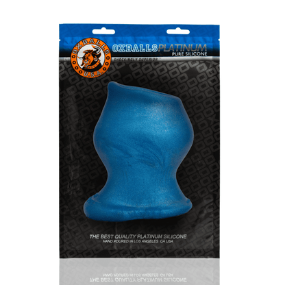 Oxballs Pighole Morph Silicone Plug BLUEBALLS METALLIC