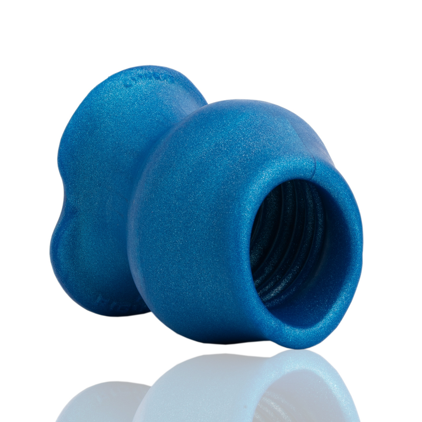 Oxballs Pighole Morph Silicone Plug BLUEBALLS METALLIC