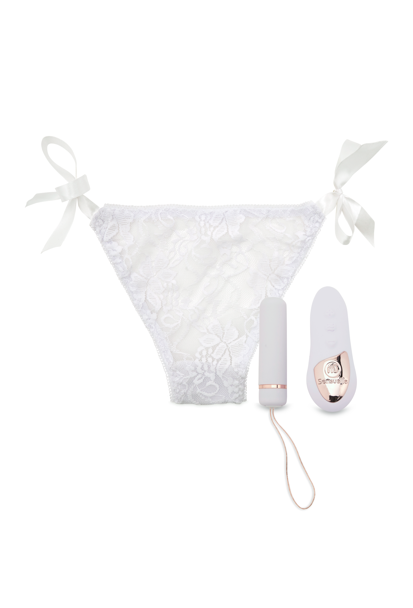 Nu Sensuelle Pleasure Panty Vibrator - White