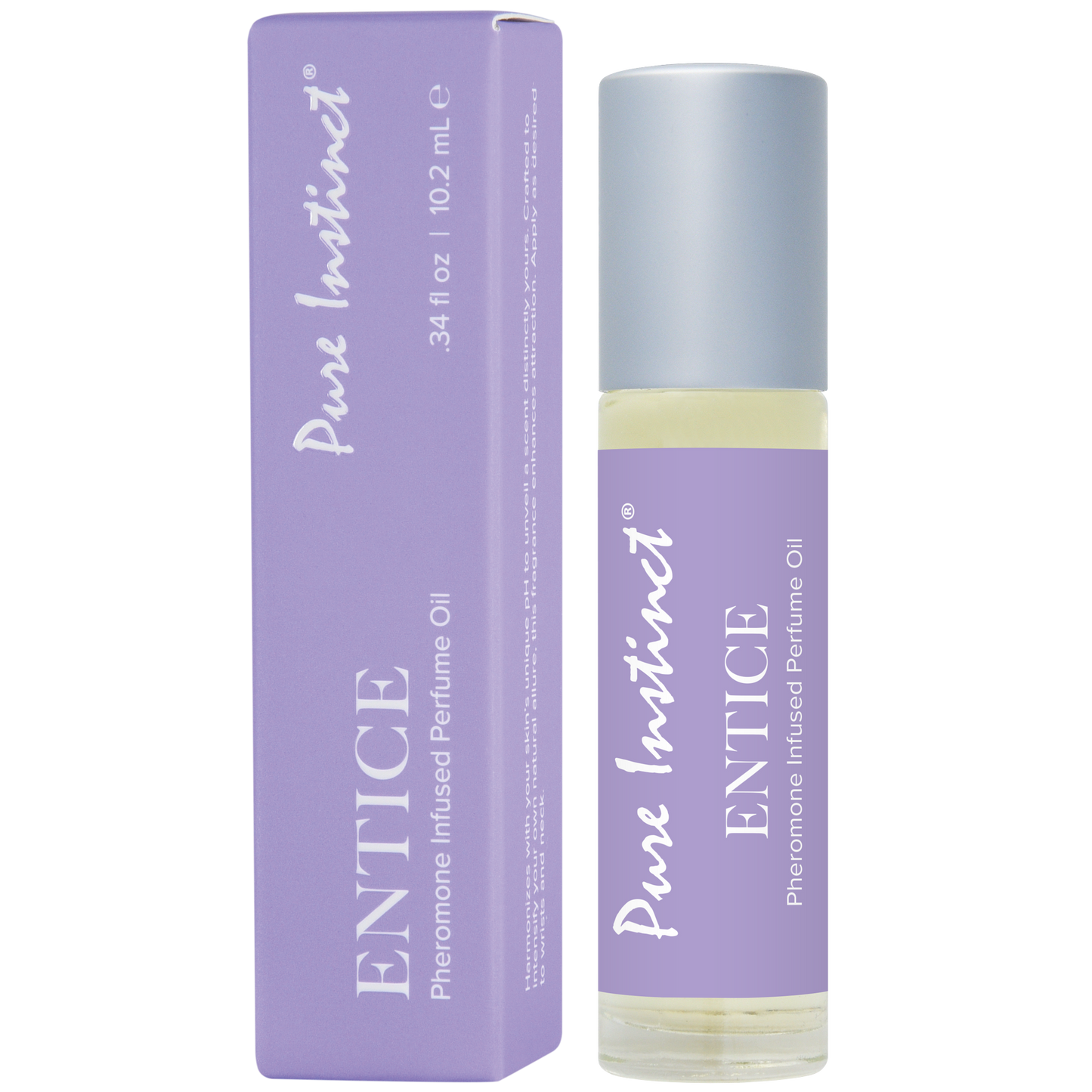 Pure Instinct Entice Pheromone Infused Roll-On .34oz | 10mL