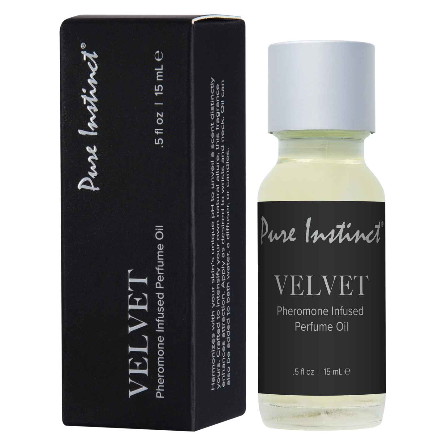 Pure Instinct Velvet Pheromone Infused Perfume Oil .5oz | 15mL