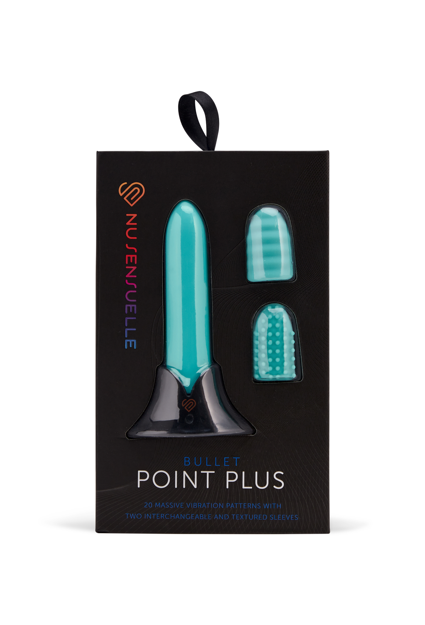 Nu Sensuelle Point Plus Vibrator Teal Blue