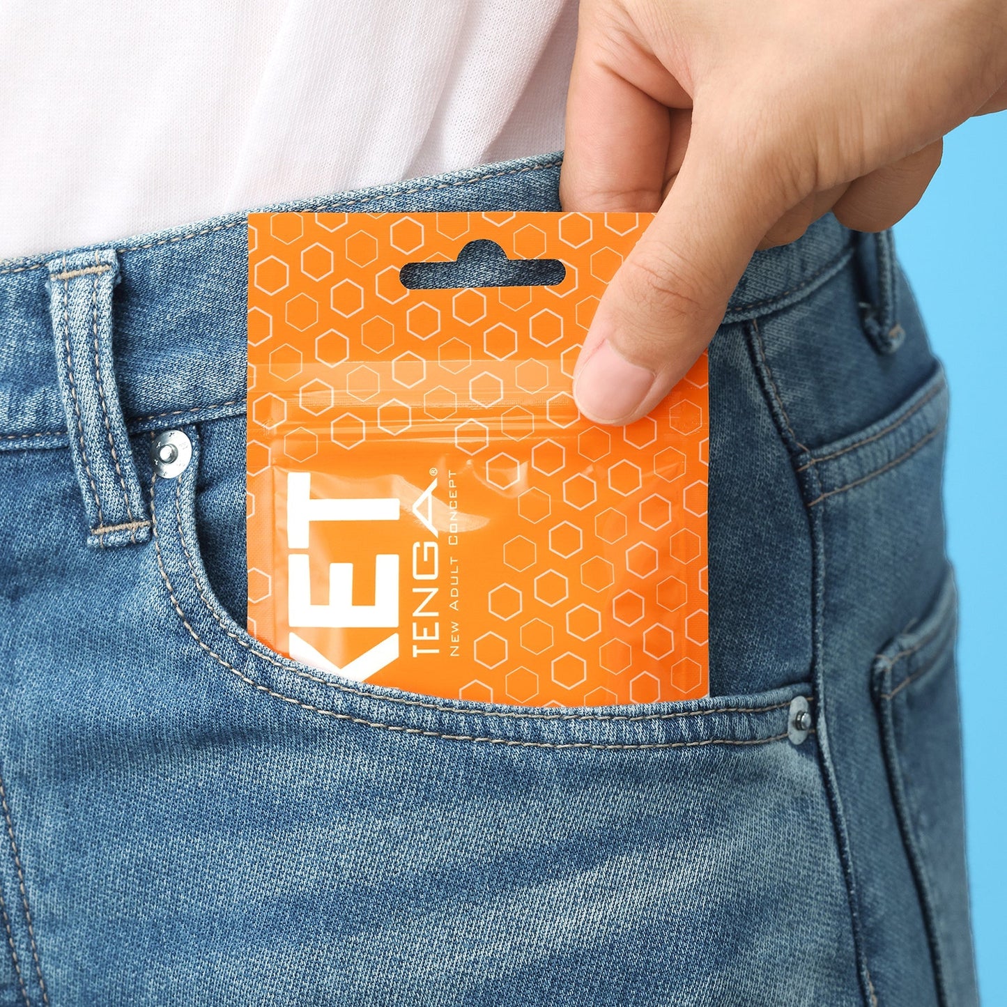Tenga Pocket Masturbation Sleeve Wavy Line