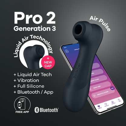 Satisfyer Pro 2 Gen 3 Connect App Stimulator - Dark Grey