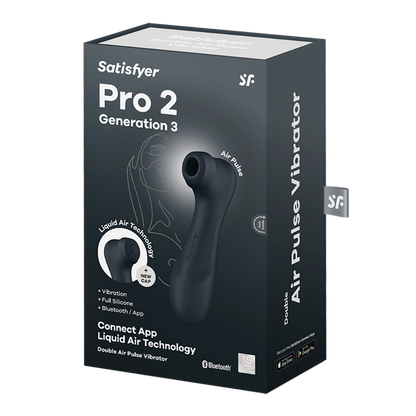 Satisfyer Pro 2 Gen 3 Connect App Stimulator - Dark Grey