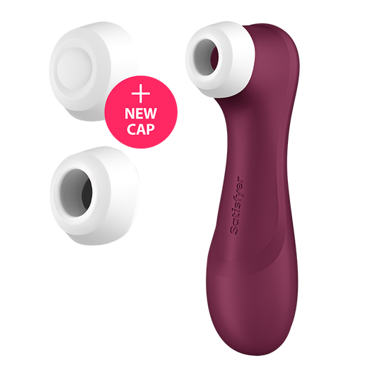 Satisfyer Pro 2 Gen 3 Clitoral Stimulator - Wine Red