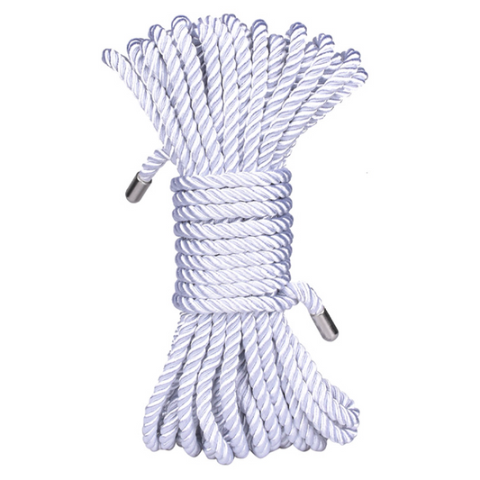 Nobu Silk Bondage Rope Silver - SILVER