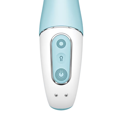 Satisfyer Air Pump Vibrator 5+ Blue