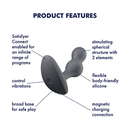 Satisfyer Deep Diver Connect App - Grey