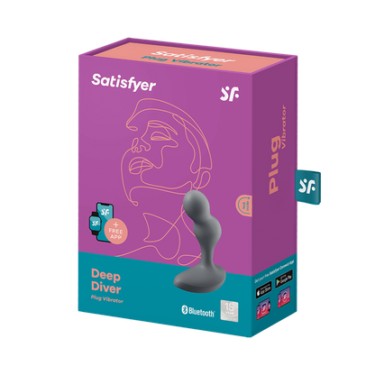 Satisfyer Deep Diver Connect App - Grey