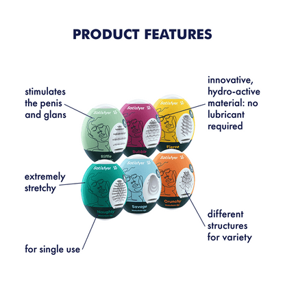 Satisfyer Masturbator 6er Set (Assorted) Assorted