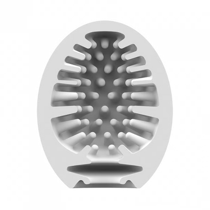 Satisfyer Masturbator Egg (Naughty) Dark Green - Single