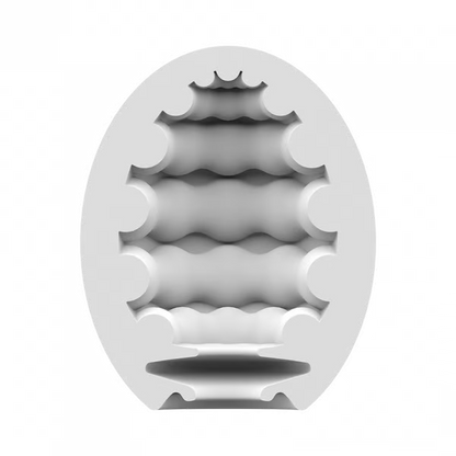 Satisfyer Masturbator Egg 3er Set (Riffle) Light Green