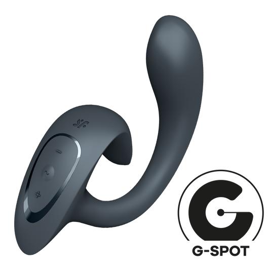 Satisfyer G for Goddess 1 Rabbit Vibrator - dark grey