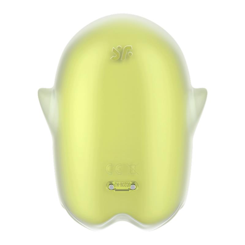 Satisfyer Glowing Ghost Air Pulse Vibrator - Yellow