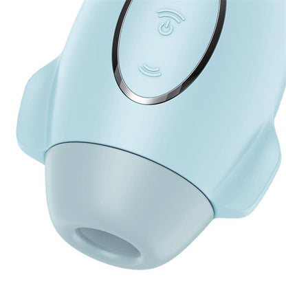 Satisfyer Mission Control Air Pulse Vibrator- Blue