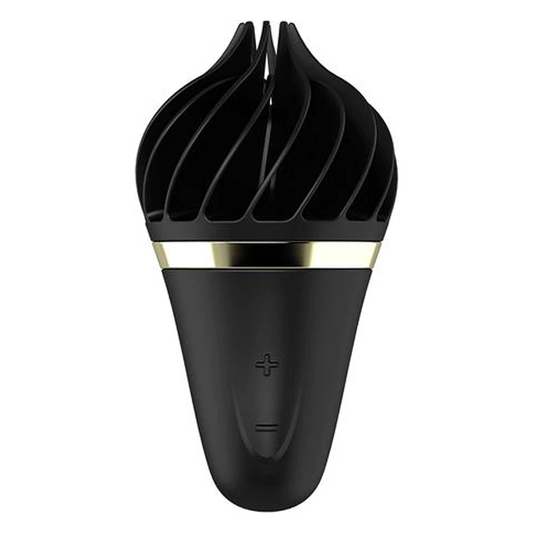 Satisfyer Sweet Treat Spinnator Black - Black/Gold