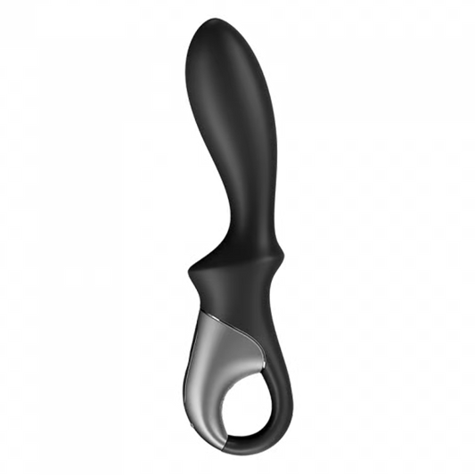 Satisfyer Heat Climax Anal Vibrator - Black